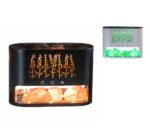 Diffuser / Φωτιστικό Αφής 250ml 10W Με Εφέ "Φλόγα" electronistas.gr