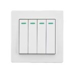 Διακόπτης Με 4 Μπουτόν & Ένδειξη Led electronistas.gr