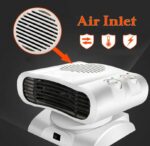 Αερόθερμο 2000W Με Θερμοστάτη & Περιστρεφόμενη Βάση electronistas.gr