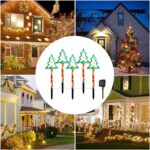 Σετ 5τμχ Ηλιακά Καρφωτά Φώτα "Χριστουγεννιάτικα Δέντρα" electronistas.gr