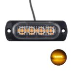 Led Πλαϊνό Φανάρι Αυτοκινήτου Κίτρινο / Πορτοκαλί 4SMD 12-24V electronistas.gr