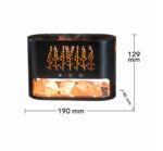 Diffuser / Φωτιστικό Αφής 250ml 10W Με Εφέ "Φλόγα" electronistas.gr