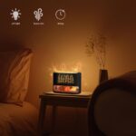 Diffuser / Φωτιστικό Αφής 250ml 10W Με Εφέ "Φλόγα" electronistas.gr