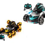 Τηλεκατευθυνόμενο Με Περιστρεφόμενο Εκτοξευτήρα Κίτρινο / Πράσινο electronistas.gr