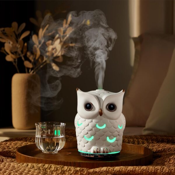 Diffuser / Φωτιστικό 7 χρωμάτων 200ml "Kουκουβάγια" electronistas.gr