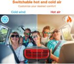 Αερόθερμο Αυτοκινήτου 150W 24V Κόκκινο electronistas.gr