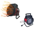 Φορητό Αερόθερμο Δαπέδου 2500W Κόκκινο electronistas.gr