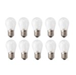 Σετ 10τμχ Led Λάμπες Aδιάβροχες E27 2W 220V Πρασινος Φωτισμός electronistas.gr