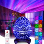 Led Φωτιστικό "Αυγό Δράκου" 360° Με Ηχείο Bluetooth & Τηλεχειριστήριο electronistas.gr