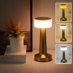 Led Επιτραπέζιο Διακοσμητικό Φωτιστικό Χρυσό electronistas.gr
