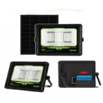 Led Αδιάβροχος Ηλιακός Προβολέας 600W Με Πάνελ electronistas.gr