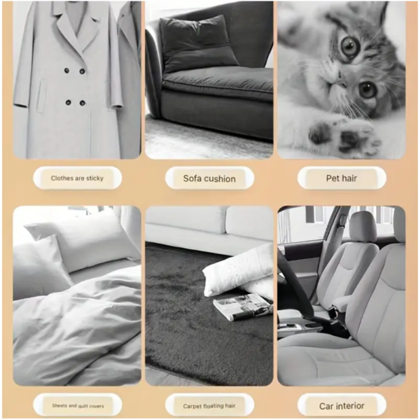 Πολυλειτουργική Βούρτσα Αφαίρεσης Τριχών & Χνουδιών electronistas.gr