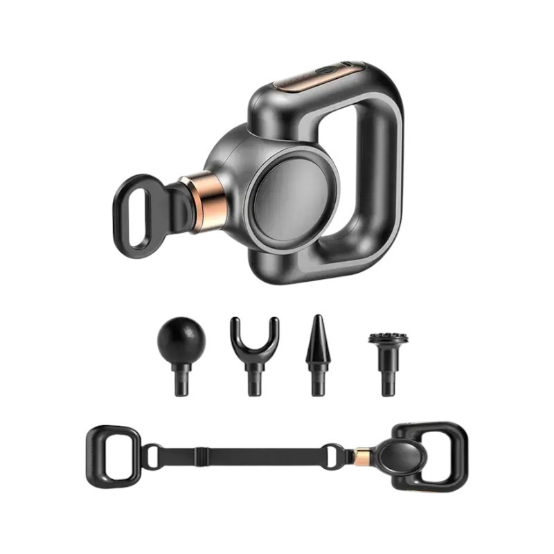 2 Σε 1 Ελαστική Ζώνη & Πιστόλι Μασάζ Με 4 Κεφαλές electronistas.gr