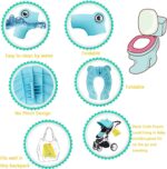 Αναδιπλούμενη Παιδική Φορητή Τουαλέτα Μπλε electronistas.gr