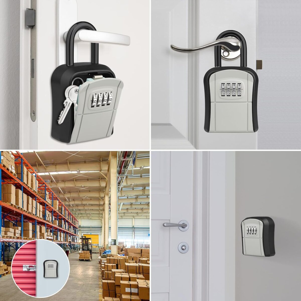 Επιτοίχια Κλειδοθήκη Με Συνδυασμό electronistas.gr