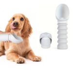 2 σε 1 Φορητό Παγούρι Νερού Για Σκύλους Με Μπωλ 550ml electronistas.gr