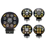 Στρογγυλός Led Προβολέας Εργασίας IP67 11x13cm 10-30VDC electronistas.gr