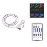 Νέον RGB Led Ταινία 5m IP67 Με Τηλεχειριστήριο electronistas.gr