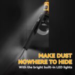 Επαναφορτιζόμενο Σκουπάκι Χειρός 20V Με Μπαταρία 48V & Φορτιστή electronistas.gr