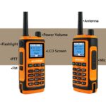 Ασύρματος Πομποδέκτης VHF – UHF 5W Με Διπλό Led Φακό electronistas.gr