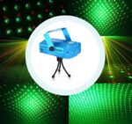 Μίνι Φωτορυθμικό Προτζέκτορας Laser Stage Lighting electronistas.gr