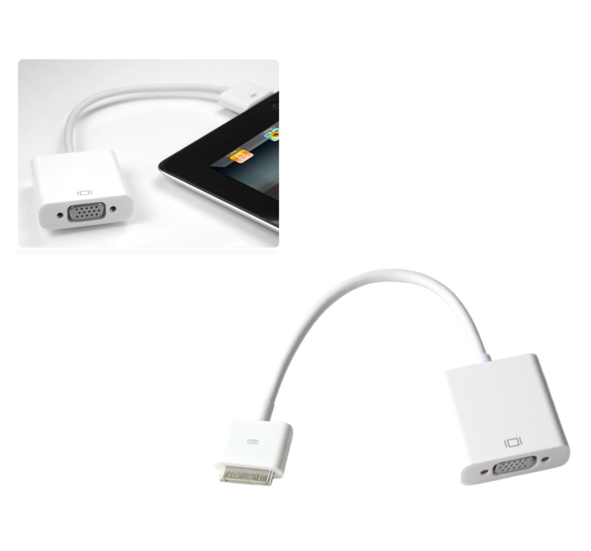 Μετατροπέας Για Συσκευές Apple 30-PIN Male Σε VGA Female electronistas.gr