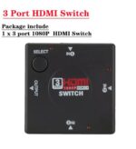 Data Switch 3 Εισόδων HDMI Σε 1 Έξοδο HDMI FHD electronistas.gr
