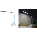 Led Επαναφορτιζόμενο Φωτιστικό Γραφείου Με Εύκαμπτο Βραχίονα electronistas.gr