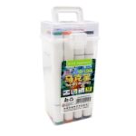 Σετ 12τμχ Ακρυλικοί Μαρκαδόροι Διπλής Όψης electronistas.gr