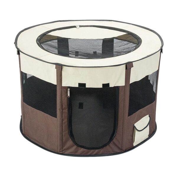 Πτυσσόμενο Πάρκο Κατοικιδίων 114ｘ114ｘ60cm electronistas.gr