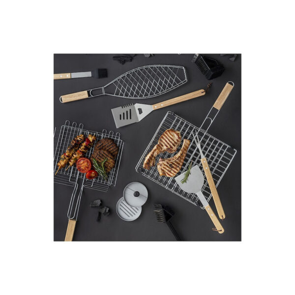 Ανοξείδωτη Διπλή Σχάρα Ψησίματος Σε 3 Μεγέθη electronistas.gr