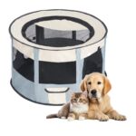 Πτυσσόμενο Πάρκο Κατοικιδίων 90ｘ90ｘ60cm electronistas.gr