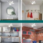 Ανεμιστήρας Oροφής Ε27 Φ52cm Με Φωτιστικό & Τηλεχειριστήριο 40W electronistas.gr