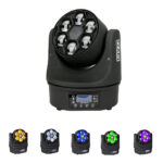Μίνι Φωτορυθμικό 6 Κεφαλών 72W RGBW electronistas.gr