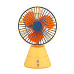 Μίνι Φορητός Ανεμιστήρας Γραφείου Mε Φωτισμό electronistas.gr