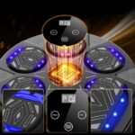 Επιτοίχιο Ταμπλό Πυγμαχίας Με Led Οθόνη, Bluetooth & Γάντια electronistas.gr