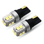 Σετ 2τμχ LED Λάμπες Αυτοκινήτου T10 – 12-30V 10 SMD 0.8W electronistas.gr