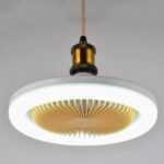 LED Φωτιστικό Οροφής Με Ανεμιστήρα – 30W | 2.400lm | E27 | 25cm | 6500K electronistas.gr