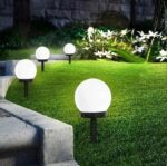 Σετ 4τμχ Ηλιακά Φωτιστικά Κήπου Καρφωτά electronistas.gr
