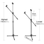 Επαγγελματική Πτυσσόμενη Βάση Μικροφώνου & Κινητού Με Τρίποδο electronistas.gr