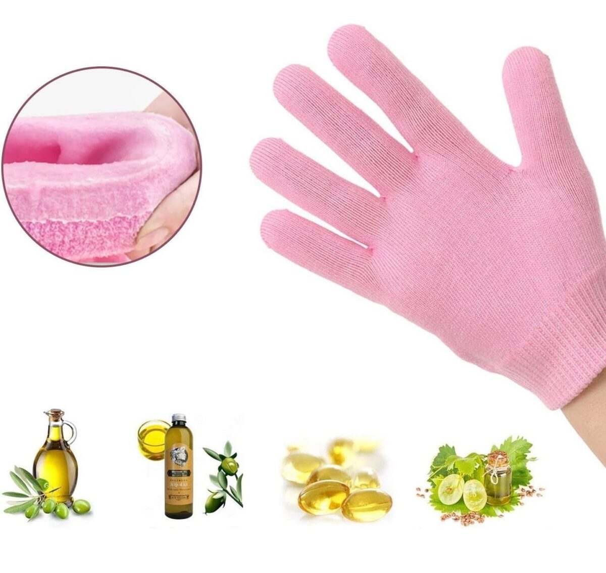 Γάντια Ενυδάτωσης Spa Gel Με Jojoba, Ελαιόλαδο & Βιταμίνη Ε electronistas.gr