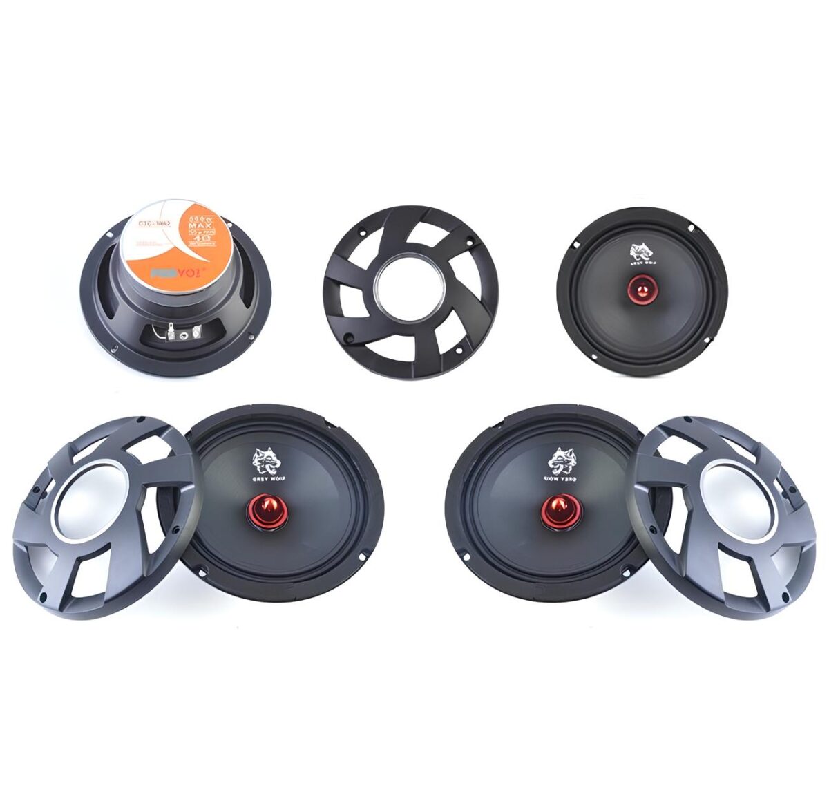 Σετ Ηχεία Αυτοκινήτου 6.5" – 580W | RMS 105W | Woofer electronistas.gr