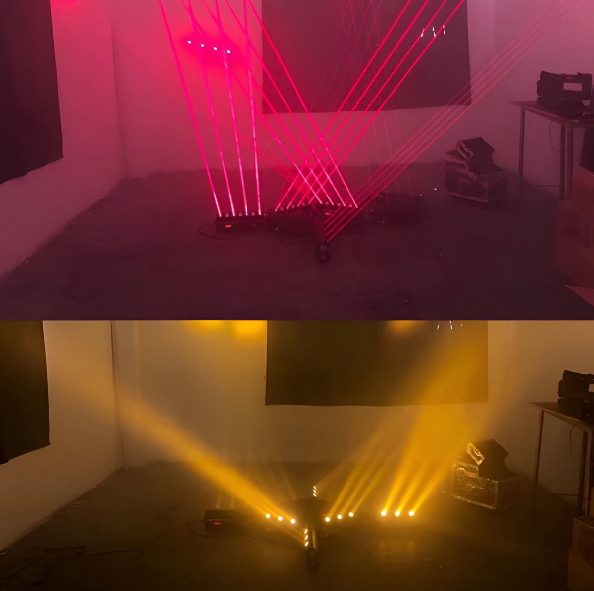 Ρομποτική Κεφαλή Laser 80W Με 4+3 Led electronistas.gr