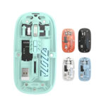 Επαναφορτιζόμενο Ποντίκι 2.4GHz & Bluetooth 5.0 – 4 Χρώματα electronistas.gr