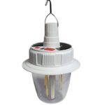 Ηλιακό Φωτιστικό Φανάρι Με Γάντζο & Διπλό Φωτισμό electronistas.gr