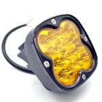 Προβολάκι Εργασίας 8x8cm 12V Κίτρινο electronistas.gr