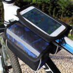 Αδιάβροχο Τσαντάκι Σκελετού & Θήκη Κινητού Ποδηλάτου 2 σε 1 electronistas.gr