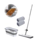 Σύστημα Σφουγγαρίσματος Με Πτυσσόμενο Κάδο & Πανάκια Μικροϊνών electronistas.gr