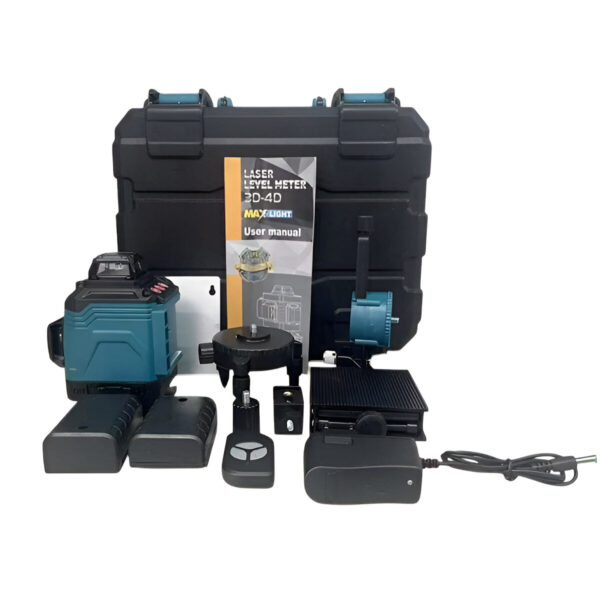 Αλφάδι Laser 4D 16 Γραμμών Πράσινης Δέσμης – Αυτορρυθμιζόμενο IP54 electronistas.gr