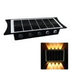 Ηλιακό Επιτοίχιο Φωτιστικό 10 Led Αδιάβροχο Θερμό Λευκό electronistas.gr